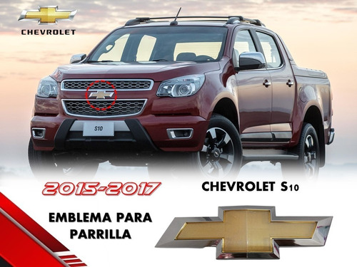 Emblema Para Parrilla Chevrolet S10 2015-2017