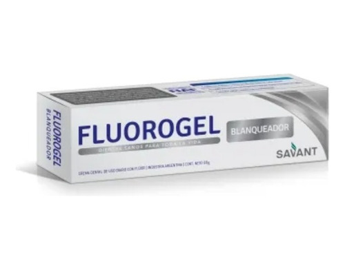 Flourogel Blanqueador Crema Dental X 60 Gr 