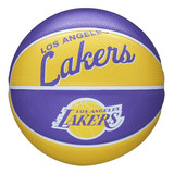 Wilson Nba Team Retro Mini Baloncesto - Los Angeles Lakers