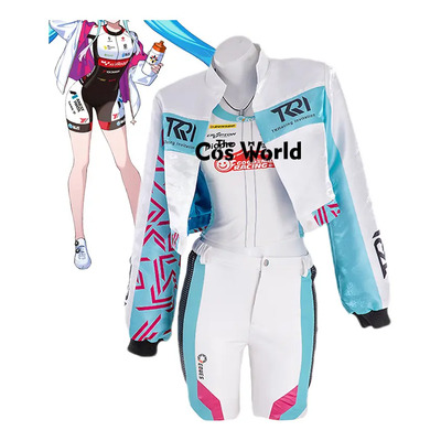 Trajes De Miku De Carreras, Disfraces De Cosplay De Anime, C