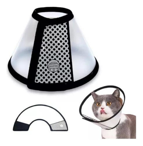 Collar Cono Para Perro Y Gato Pet Kig Se Adecua Alrrededor 