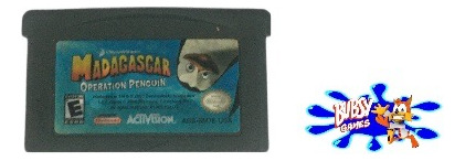 Game Boy Advance Jogo Mandagascar Operation Penguin 