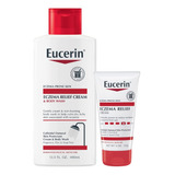 Eucerin Crema Para Aliviar El Eccema Y Gel Corporal Y Crema.