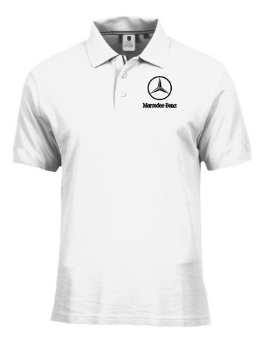 Camisa Gola Polo Mercedes-benz Malha Piquet Camiseta