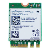 Placa Wifi 6 Ax200 2.4ghz 5ghz Ax200ngw Novo Bt 5.1 +nf