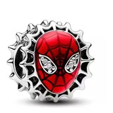 Charms Pandora Mascara Spiderman+ Estuche Gratis