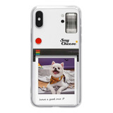 Funda Para iPhone 12 11 Pro - Cámara Polaroid