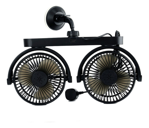 Ventilador De Doble Extremo Para Furgoneta, 12 V Y 24 V, Par