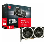 Msi Gaming Radeon Rx 7600 128 Bits 8gb Gddr6 Dp/hdmi Dual