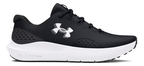 Tenis Under Armour Charged Surge Escape 4 Deportivos Mujer Color Negro/blanco Diseño De La Tela Liso Talla 24.5 Mx