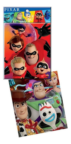 2 Puzzles Rompecabezas 6 Y 9 Piezas Pixar