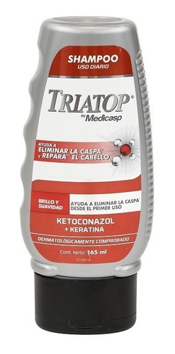 Triatop Medicasp Shampoo Ketoconazol + Keratina X 165 Ml 