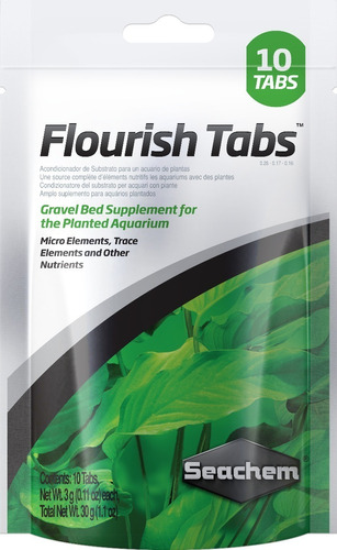 Seachem Flourish Tabs - Pastilhas P/ Aquarios Plantados