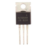Transistor Ru75n08r Ru75n08 75n08 75v 80a