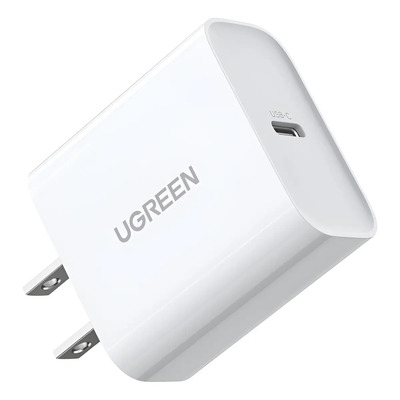 Cargador Carga Rapida Ugreen 20 W Para iPhone Color Blanco | MercadoLibre