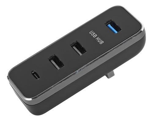 Hub Usb 4 En 1 Para Automóvil, Adaptador De Extensión Usb Mu