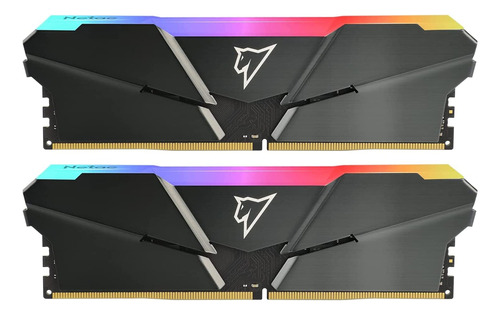 Memória Ram Pc Netac 16gb (2x 8) Rgb Ddr4-3600 C18 Desktop