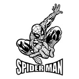 Vinil Sticker Decorativo Spiderman Hombre Araña Marvel
