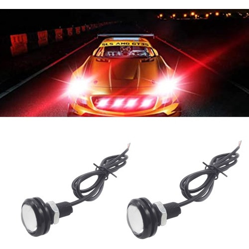 Par Ojo De Aguila Faros Led Tipo Xenon Niebla 23mm Drl, 2 Pz