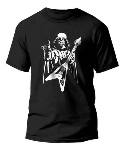 Camiseta Ou Babylook Darth Vader Rock, Metal