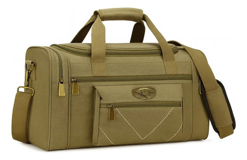 Bolsa De Viagem Lona Kvn Transversal Mala De Mão Media 50 L | Frete grátis