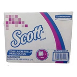 Toalla Para Manos Scott 6 Rollos De 160mts