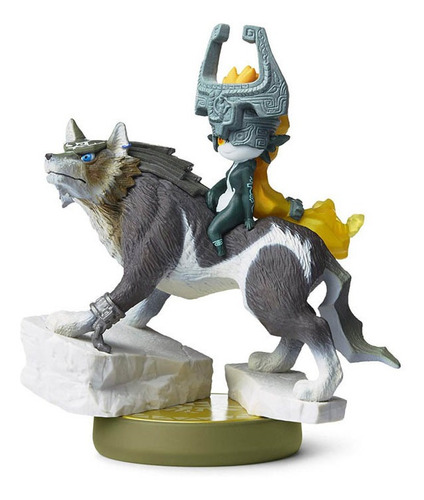 Amiibo The Legend Of Zelda Wolf Link Usado Nintendo Vdgmrs