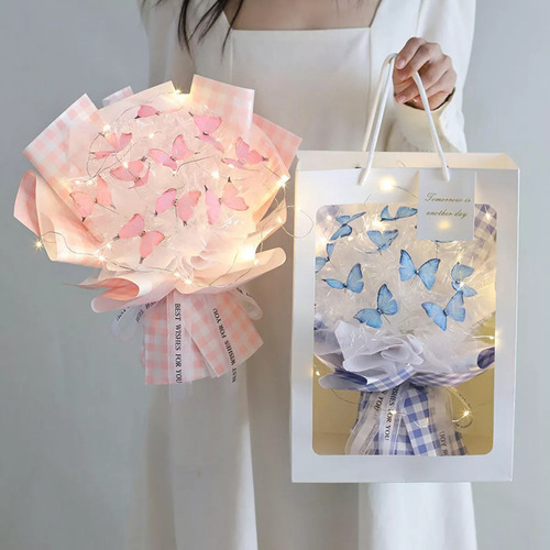 Bouquet De Mariposas, Regalo Romántico Para El Día De San Va