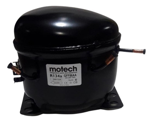 Motor Compresor Bocha Heladera Motech 1/3 Hp R134a