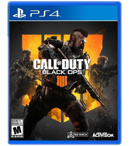 Call Of Duty Black Ops 4 Ps4. Español. Incluye Modo Zombies.