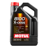 Aceite Motor Auto Motul 8100 5w40 Xcess 100% Sintétic 5l