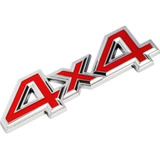 Pegatina Emblema De Metal 4x4 3d Para Autos Adhesiva 