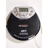 Reproductor Pctronix Cd Mp3 Con Radio Fm Anti-shock System
