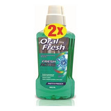 Oralfresh Menta Fresca Colutorio 500 Ml Pack 2 Unidades