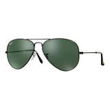 Ray Ban Rb3026 L2823 Aviator Negro G-15 Gota Grande