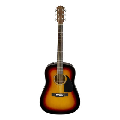 Guitarra acústica Fender Classic Design CD-60 para diestros sunburst simil rosewood brillante | Meses sin interés