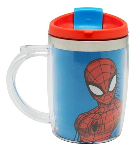 Tazon Vaso Mug Termico 450ml Disney Marvel Licencia