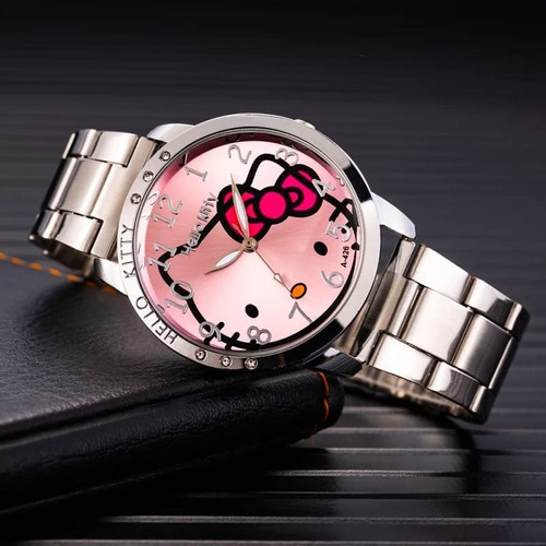 Reloj Hello Kitty Metálico 