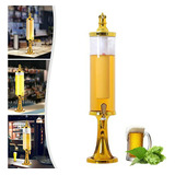 Torre Dispensadora De Cerveza 3l Con Hielera Y Luz Led, Idea