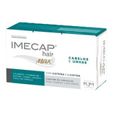 Imecap Hair Max 30 Cápsulas - Vitaminas Para Cabelos E Unhas