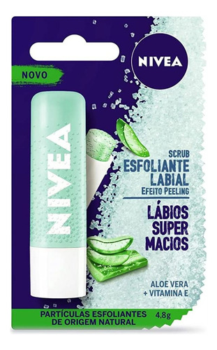 Esfoliante Labial Scrub Aloe Vera  4,8g - Nivea