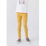 Calça Legging Hering Kids Menina Joaninha - Amarelo