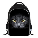 P Elegant Protection Cat Mochila Luminosa Con Estampado 3d P