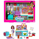 Barbie Chelsea Veterinaria Con Accesorios Original Mattel