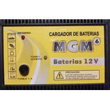 Cargador De Batería 12v 6 Amp Manual. Auto/moto/carro Golf.