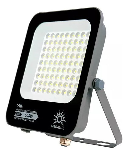 Reflector Led Exterior 50w Ip 65 Megaluz R34w50