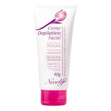 Creme P/ Depilação Facial 40g Neorly Essência De Rosas