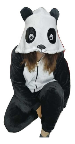 Pijama Enteriza Kigurumis Térmica Oso Panda 