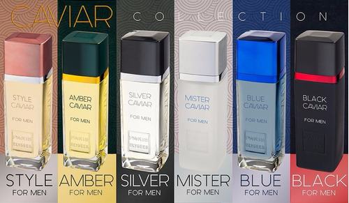 Kit 4 Perfumes Caviar Collection Paris Elysees Promoção