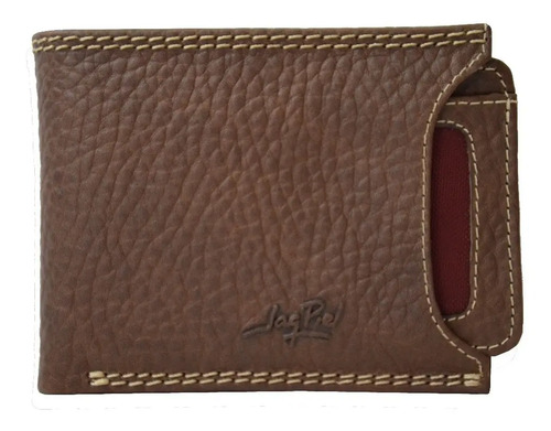 Cartera \u002F Tarjetero Jaqpiel 033 Piel Bisonte | Meses sin interés